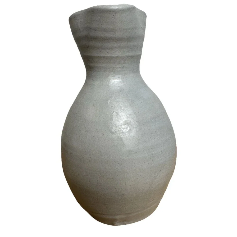 Williamsburg Pottery Salt Glaze Pitcher 7¼